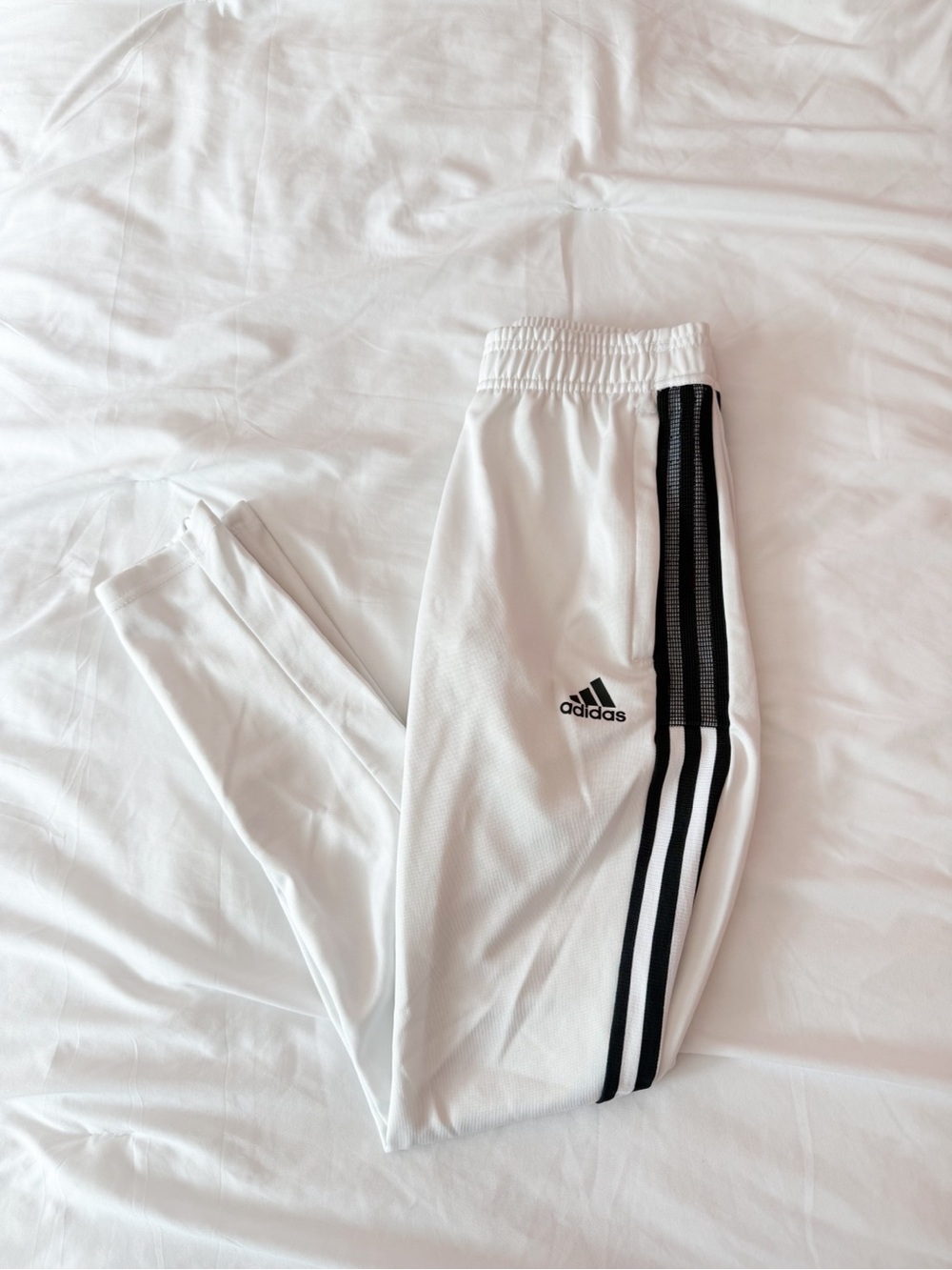 Adidas Aeroready White and Black Track Pants Size XXS